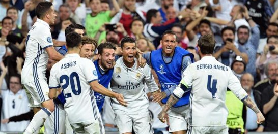  皇马逆转拜仁挺进欧冠四强